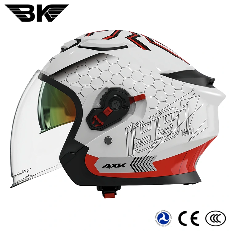 Casco tre quarti in ABS