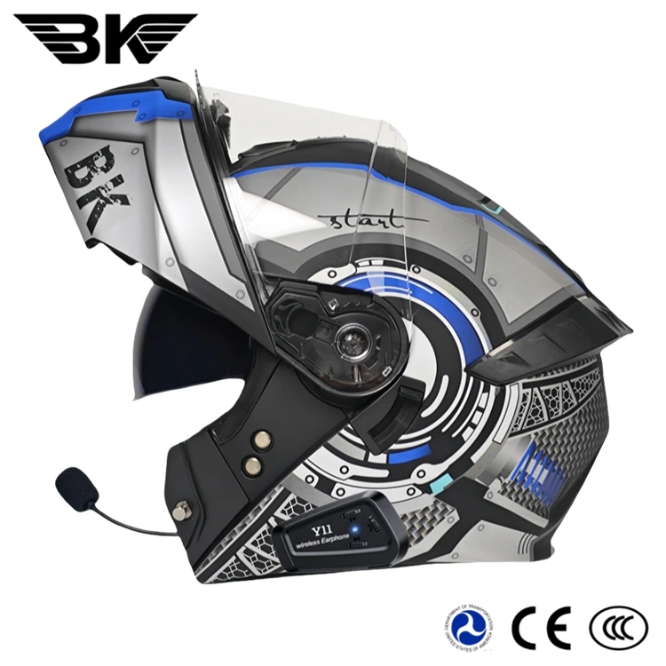 Casco moto con Bluetooth